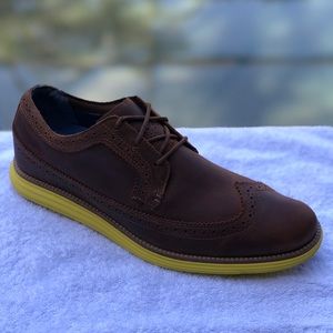 SKECHERS MARK NASON GAVIN LEATHER WINGTIP OXFORD SHOE [68046] (SIZE 11)